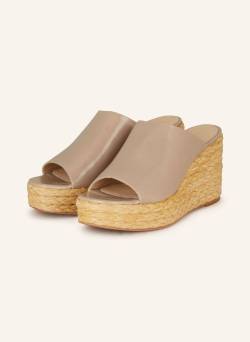 Paloma Barceló Plateau-Wedges Lipo beige von PALOMA BARCELÓ