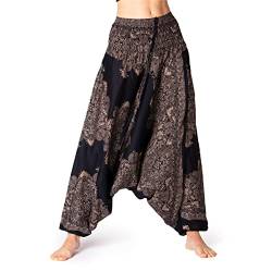 PANASIAM Aladin Pants, AeOrnament V2-Black XL von PANASIAM