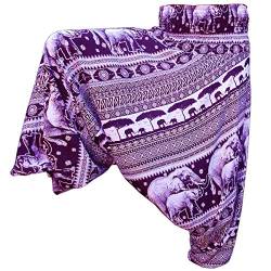 PANASIAM Aladin Pants, Chang v01, in Dark Purple L von PANASIAM