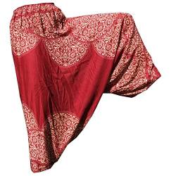 PANASIAM Aladin Pants, vasOrnam2_red, L von PANASIAM