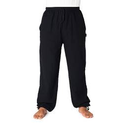 PANASIAM E'Pants Long, Cotton, Black, S von PANASIAM