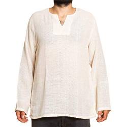 PANASIAM Farmershirt, LS White L von PANASIAM