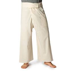 PANASIAM Fisherman Pants Unicolor, naturewhite, L von PANASIAM