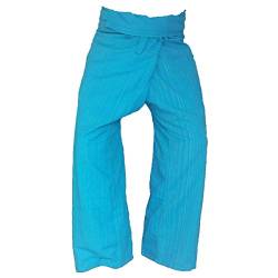 PANASIAM Fisherman Pants lini, Turkis, XL von PANASIAM