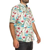 PANASIAM Hawaiihemd Herren Freizeithemd in tropisch buntem Design aus 100 % Baumwolle leichtes Kurzarmhemd für den Sommer bequem und luftig von PANASIAM