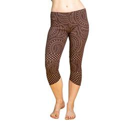 PANASIAM Lalita Leggings 3/4 L in Brown von PANASIAM