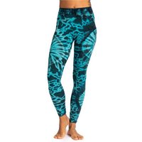 PANASIAM Leggings Unikat Batik Leggings 'Sonne' aus natürlicher Viskose Goa Hose im Batik Look Yogaleggings Sporthose Sportleggings lange Leggings von PANASIAM