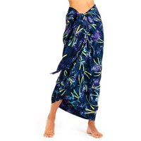 PANASIAM Pareo Sarong Wachsbatik Bunttöne aus hochwertiger Viskose Strandtuch, Strandkleid Bikini Cover-up Tuch für den Strand Schultertuch Halstuch von PANASIAM