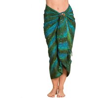 PANASIAM Pareo Sarong Wachsbatik auch in großen Größen als Strandtuch oder, Strandkleid tragbar Bikini Cover-up Tuch für den Strand Wrap Überwurf von PANASIAM
