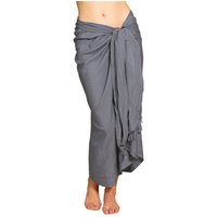 PANASIAM Pareo Sarong einfarbig in 2 Größen als Strandtuch Strandkleid Strandrock, oder Bikini Cover-up Tuch für den Strand Schultertuch Schal Halstuch von PANASIAM