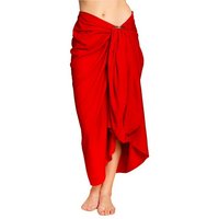 PANASIAM Pareo Sarong einfarbig in 2 Größen als Strandtuch Strandkleid Strandrock, oder Bikini Cover-up Tuch für den Strand Schultertuch Schal Halstuch von PANASIAM