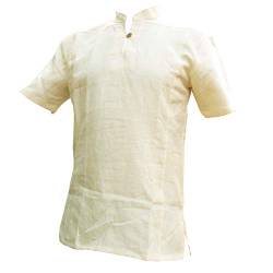 PANASIAM Shirt, Hemp, Cream, L, SS von PANASIAM