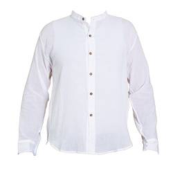 PANASIAM Shirt, K', 6button, White, L, Longsleeve von PANASIAM