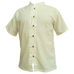 PANASIAM Shirt RZI-01, Ecru, M, shortsl. von PANASIAM