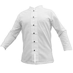 PANASIAM Shirt RZI-01, White, M, longsl. von PANASIAM