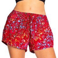 PANASIAM Strandshorts Damen Shorts Wachsbatik für Strand Yoga oder Meditation farbecht und angenehm zu Tragen Relaxshorts Damenshorts kurze Sporthose von PANASIAM