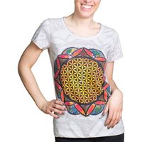 PANASIAM T-Shirt Mirror Damen T-Shirt 'Chakra' von PANASIAM