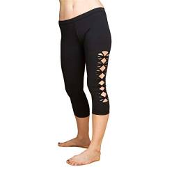 PANASIAM Wati Bio-Leggings 3/4 S in Black von PANASIAM