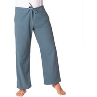 PANASIAM Wellnesshose Bequeme Unisex Stoffhose aus feiner Baumwolle für Damen und Herren Freizeithose mit Taschen Relaxhose in großer Farbauswahl von PANASIAM