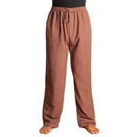 PANASIAM Wellnesshose Bundhose Lini bequeme Unisex Stoffhose aus 100% Baumwolle für Damen und Herren Freizeithose mit Taschen Relaxhose bequeme Sommerhose von PANASIAM