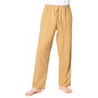 PANASIAM Wellnesshose Sommerhose PaSalu aus 100% Baumwolle für die sehr heißen Tage leichte Unisex Freizeithose für Damen und Herren Relaxhose von PANASIAM