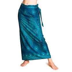 PANASIAM wrap Skirt, V25 Turquise, Unisize von PANASIAM