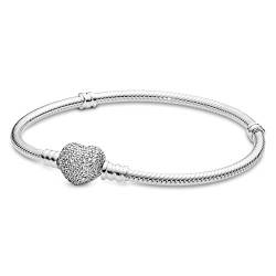 PANDORA Damen-Strangarmbänder 925 Sterlingsilber 590727CZ-16 von PANDORA