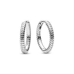 PANDORA Moments Kleine Charm-Ohrringe aus Sterling Silber, Kompatibel mit PANDORA Moments, Höhe: 17,2mm, 292728C00 von PANDORA