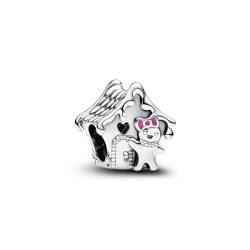 PANDORA Moments Lebkuchenhaus Charm aus Sterling Silber, Kompatibel Moments Armbändern, 792823C01 von PANDORA