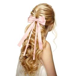 Modische Haarnadel für Damen und Mädchen, Schleife, süße doppellagige lange Haarspangen, Kopfbedeckung, Haarspangen von PANFHGFG
