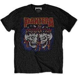Pantera - Domination Herren Unisex T-Shirt schwarz - L von PANTERA