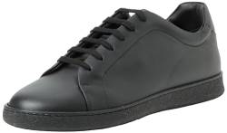 PANTOFOLA D’ORO 1886 Herren Kursives Loch Gymnastikschuh, Schwarze Sohle Schwarz, 44 EU von PANTOFOLA D’ORO 1886