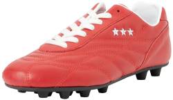 PANTOFOLA D’ORO 1886 Herren New Star Gymnastikschuh, rot, 45 EU von PANTOFOLA D’ORO 1886