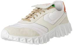 PANTOFOLA D’ORO 1886 Herren Sneakerball Oxford-Schuh, Off White Orange, 40 EU von PANTOFOLA D’ORO 1886