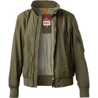 PARAJUMPERS Herren Blouson grün Mikrofaser unifarben von PARAJUMPERS