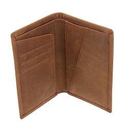 PAREKS Geldbörse für Herren Leder Billfold Geldbörse für Männer Leder Geldbörsen Herren Billfold Geldbörse Billeteras De Hombres Cuero Original Bifold Wallet Blockierung Brieftasche Antimagnetisches von PAREKS