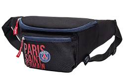 PARIS SAINT GERMAIN Bauchtasche PSG, offizielle Kollektion, 27 x 18 x 10 cm, Schwarz von PARIS SAINT-GERMAIN