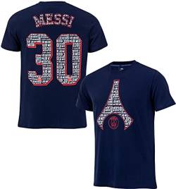 PARIS SAINT GERMAIN T-Shirt Lionel Messi PSG, Blau, 8 Jahre von PARIS SAINT-GERMAIN