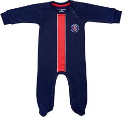 Paris Saint Germain Baby-Strampler PSG – Trikot Fly Emirates – Offizielle Kollektion 3 Monate blau von PARIS SAINT-GERMAIN