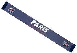 Paris Saint-Germain Schal PSG, offizielle Kollektion, Größe 140 cm, blau, 140 von PARIS SAINT-GERMAIN