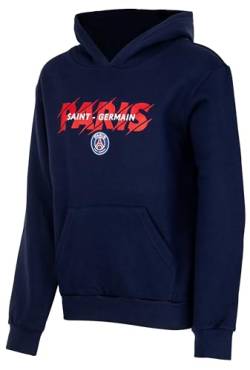 Paris Saint-Germain Sweatshirt mit Kapuze, Motiv PSG, offizielle Kollektion, Kindergröße, 14 Jahre von PARIS SAINT-GERMAIN
