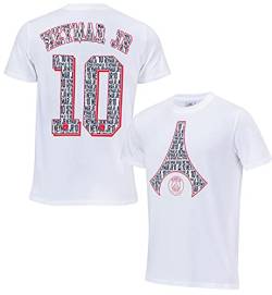 Paris Saint-Germain T-Shirt Neymar JR PSG, offizielle Kollektion, Herren, weiß, XXL von PARIS SAINT-GERMAIN