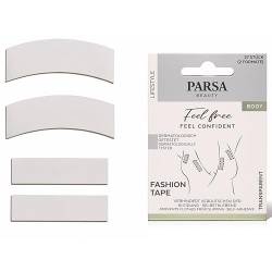 PARSA Beauty Fashion Tape - 27 Stück a 8,5cm - Fashion Tape für perfekten Halt und Komfort - Brusttape für jeden Anlass – Body Tape für Damen - hochwertige Funktionalität mit modischer Eleganz von PARSA Beauty
