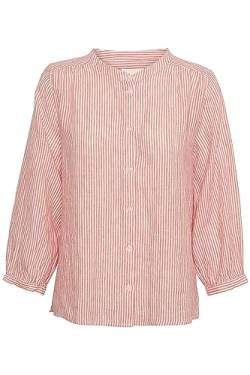 PART TWO Damen Persilles Shirt Regular Fit Hemd mit 3/4 Ärmeln, Grenadine Stripe, 36 von PART TWO