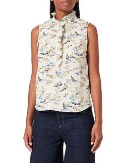 PART TWO Damen Poulapw to Classic Fit Shirt, Blue Leaf Bouquet Print, 42 von PART TWO