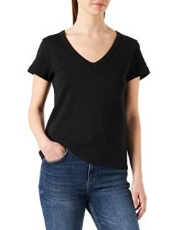 PART TWO Damen RatansPW TS Relaxed fit t Shirt, Black, X-Small von PART TWO