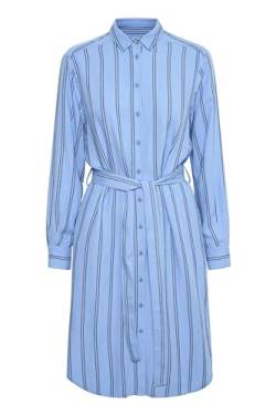 Part Two Damen BondiePW DR Dress, Della Robbia Blue Stripe Kleid, 38 von PART TWO