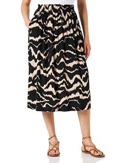 Part Two Damen JaylaPW SK Skirt, Black Zebra Print, 38 von PART TWO