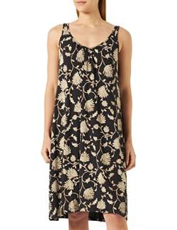 Part Two Damen Padmepw Dr Dress Relaxed Fit Kleid, Black Block Print, X-Small von PART TWO