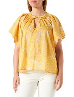 Part Two Damen Pardispw to Relaxed Fit Top, Amber Yellow Block Print, 46 von PART TWO